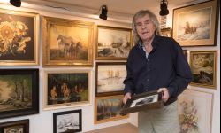 Wystawa "Cały ja" w Jarosławiu - malarskie wspomnienia Wacława Kochanowicza