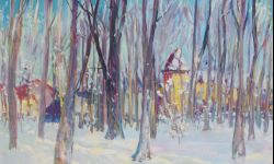 Bajkowe plenery Korca i plakaty Longawy na wystawie w BWA