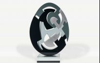 Szkło. Rzeźby Śliwińskiego i 