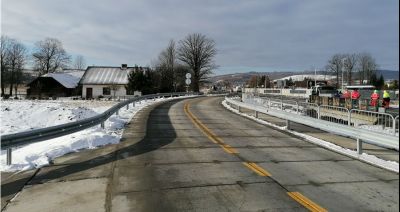 Utrudnienie na drodze do przejścia granicznego ze Słowacją w Barwinku