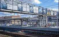 Pierwsi podróżni w tunelu pod torami w Rzeszowie