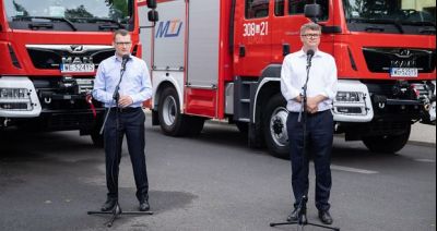 Gmina Cisna ruszyła na wybory i wygrała wóz strażacki