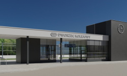 Budowa nowego dworca w Czarnej Tarnowskiej k. Dębicy. Za rok otwarcie