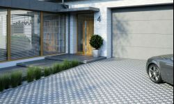 Ażurowy podjazd pomaga uniknąć podtopień