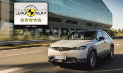 Mazda MX-30 zdobywa pięć gwiazdek w teście Euro NCAP