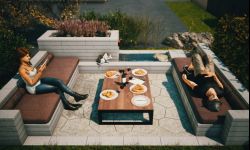 Meble z betonu - pomysły na strefę relaksu w ogrodzie  