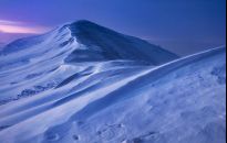  Zawiało i zasypało. Zachód słońca na Połoninie Caryńskiej