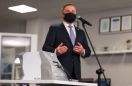 Prezydent Andrzej Duda w ML system w Zaczerniu k. Rzeszowa. Fot. Jakub Szymczuk/KPRP/ Twitter