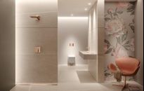 Biel i czerń, a może róż? Łazienka w kolorach 2021