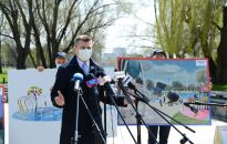 Marcin Warchoł obiecuje Park Wodny na bulwarach