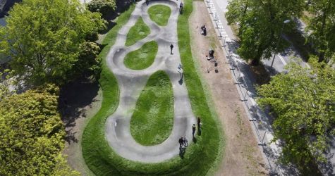 Pumptracki dla rowerzystów. Na Baranówce i Bulwarach
