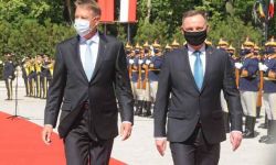 Andrzej Duda i Klaus Iohannis rozmawiali o Ukrainie, Białorusi, Mołdawii oraz Trójmorzu