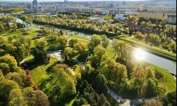 Rzeszów w maju. Dronem nad starówką i bulwarami