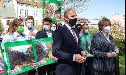 Konrad Fijołek: Na Mickiewicza i Jagiellońskiej kawiarenki i zieleń