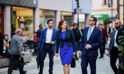 Premier w Rzeszowie. Spacer Paniagą i obietnica doliny wodorowej