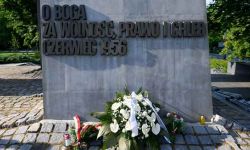 W Poznaniu upamiętniono 65. rocznicę Poznańskiego Czerwca '56