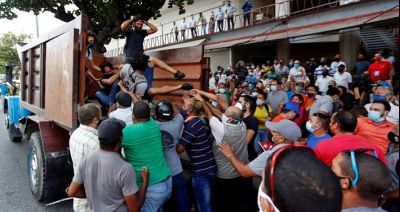 Kuba: antyrządowe demonstracje, władze oskarżają USA o ich wywołanie