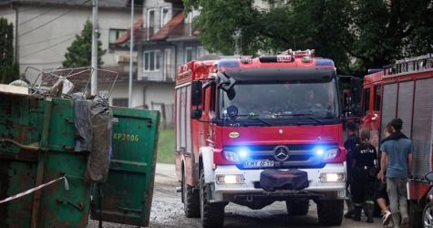 W niedzielę strażacy interweniowali prawie 1500 razy w zw. z pogodą