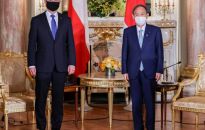 Prezydent Andrzej Duda spotkał się w Tokio z premierem Japonii