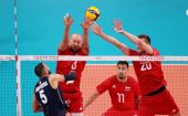 Polscy siatkarze pokonali Włochów 3:0. To pierwsze zwycięstwo Polaków w Tokio