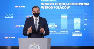 Premier: apeluję o szczepienie się przeciw Covid-19