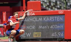 Tokio - Norweg Warholm ze złotem i rekordem świata na 400 m przez płotki