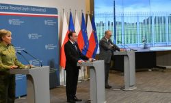 Kamiński: do połowy przyszłego roku na granicy z Białorusią stanie 5-metrowy stalowy płot