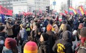 Warszawa: manifestacja Koalicji Antyfaszystowskiej przeszła z pl. Unii Lubelskiej na pl. Trzech Krzyży
