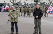 Szef MON: dziękuję za to, że możemy liczyć na Wielką Brytanię