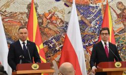 Unijne aspiracje Macedonii Płn. i sytuacja na polsko-białoruskiej granicy głównymi tematami spotkania prezydentów Dudy i Pendarowskiego