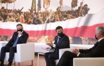 Prezydenci Litwy, Polski i Ukrainy wzywają do sankcji na Rosję w związku z agresją wobec Ukrainy