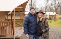 Glamping w Jaśliskach z Iloną Wrońską i Leszkiem Lichotą