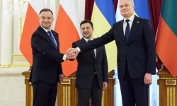 Prezydent Duda w Kijowie: apelujemy do Rosji o pokój i spokój