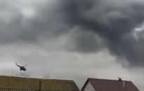 W dzielnicy Obołoń w północno-zachodniej części Kijowa trwają walki z rosyjskimi dywersantami