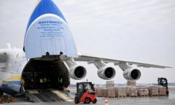 Ukraina: w Hostomlu rosyjskie wojska zniszczyły Mriję - "największy samolot świata"