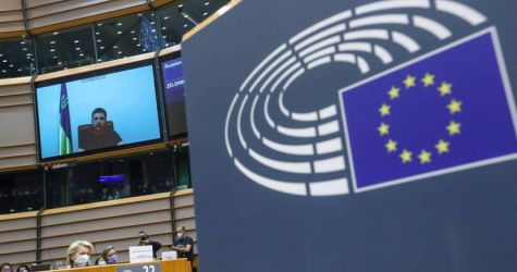 Prezydent Zełenski w PE: teraz wy udowodnijcie, że jesteście z nami, że faktycznie jesteście Europejczykami