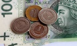 Złoty blisko porannych poziomów notowań