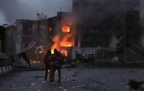 Rosja ostrzelała okolicę dworca kolejowego w Kijowie