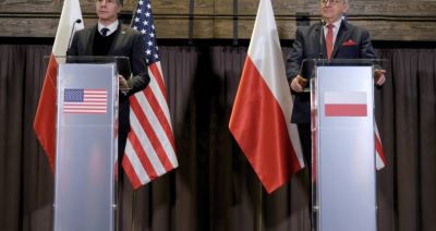 MSZ: Na jednym z polsko-ukraińskich przejść granicznych Rau i Blinken spotkali się z szefem ukraińskiego MSZ