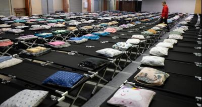 Uchodźcy z Ukrainy. 500 miejsc noclegowych w Full Markecie