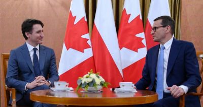 Morawiecki podczas spotkania z Trudeau: musimy być silni i zjednoczeni
