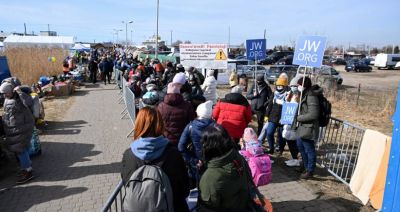 Straż Graniczna: z Ukrainy do Polski przyjechało już ponad 1,6 mln uchodźców