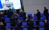 Zełenski w Bundestagu: przez środek Europy biegnie mur między wolnością a brakiem wolności