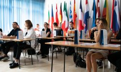 Nauka polskiego dla Ukraińców. W świetlicy WSIiZ w Rzeszowie