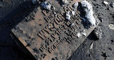 Reporter PAP w Charkowie: rosyjski atak na cmentarz, na którym spoczywają polscy oficerowie był ewidentnie celowy