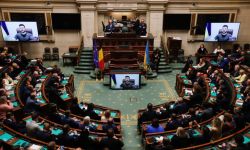 Zełenski do parlamentarzystów Belgii: oblężony Mariupol jest dziś najstraszniejszym miejscem w Europie