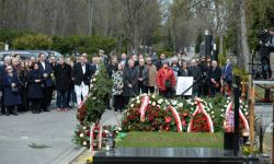 Ludwik Dorn spoczął na warszawskich Powązkach Wojskowych