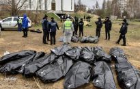 W obwodzie kijowskim 16 miejsc pochówku osób zamordowanych przez Rosjan