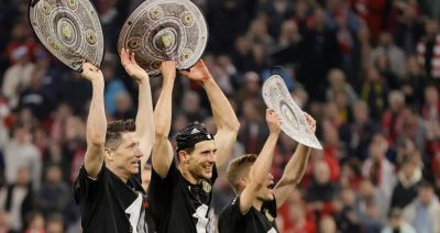 Bayern Monachium piłkarskim mistrzem Niemiec, gol Lewandowskiego