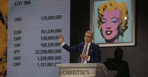 Portret Marilyn Monroe autorstwa Warhola sprzedany na aukcji za 195 milionów dolarów